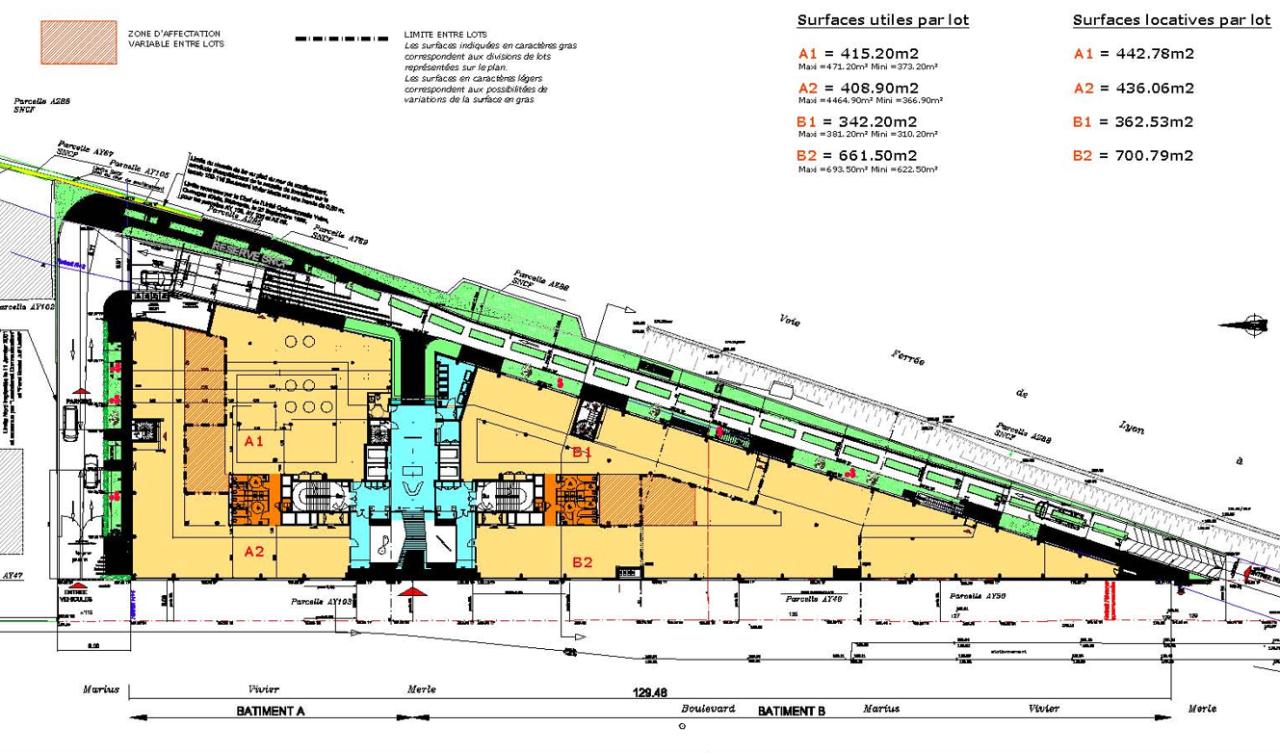 Bureau Lyon 4340m² Location bureau Lyon Rhône OLBUR2207756 15